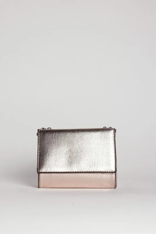 Shimmer and Shine Metallic Crossbody Bag