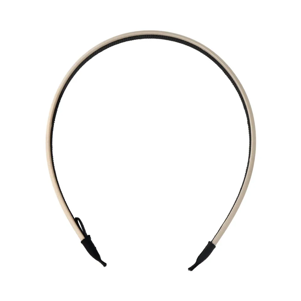 Sleek Beige 13mm Headband