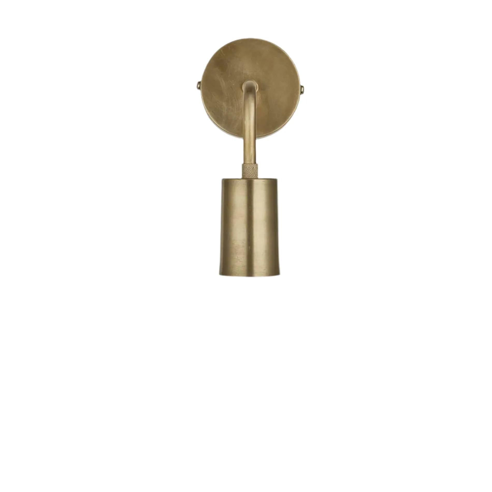 Sleek Edison Wall Light - Brass