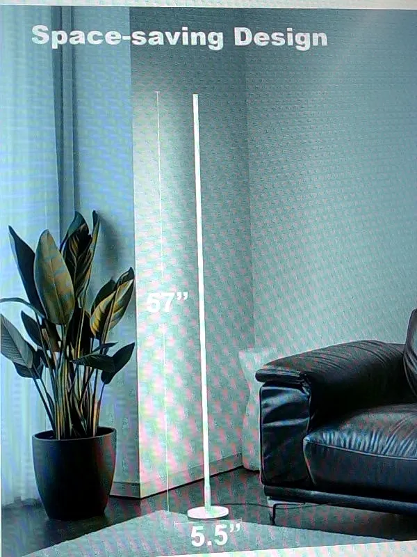 Sleek Modern Nordic Corner Floor Lamp