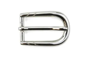 Sleek Rounded Prong Buckle 20mm