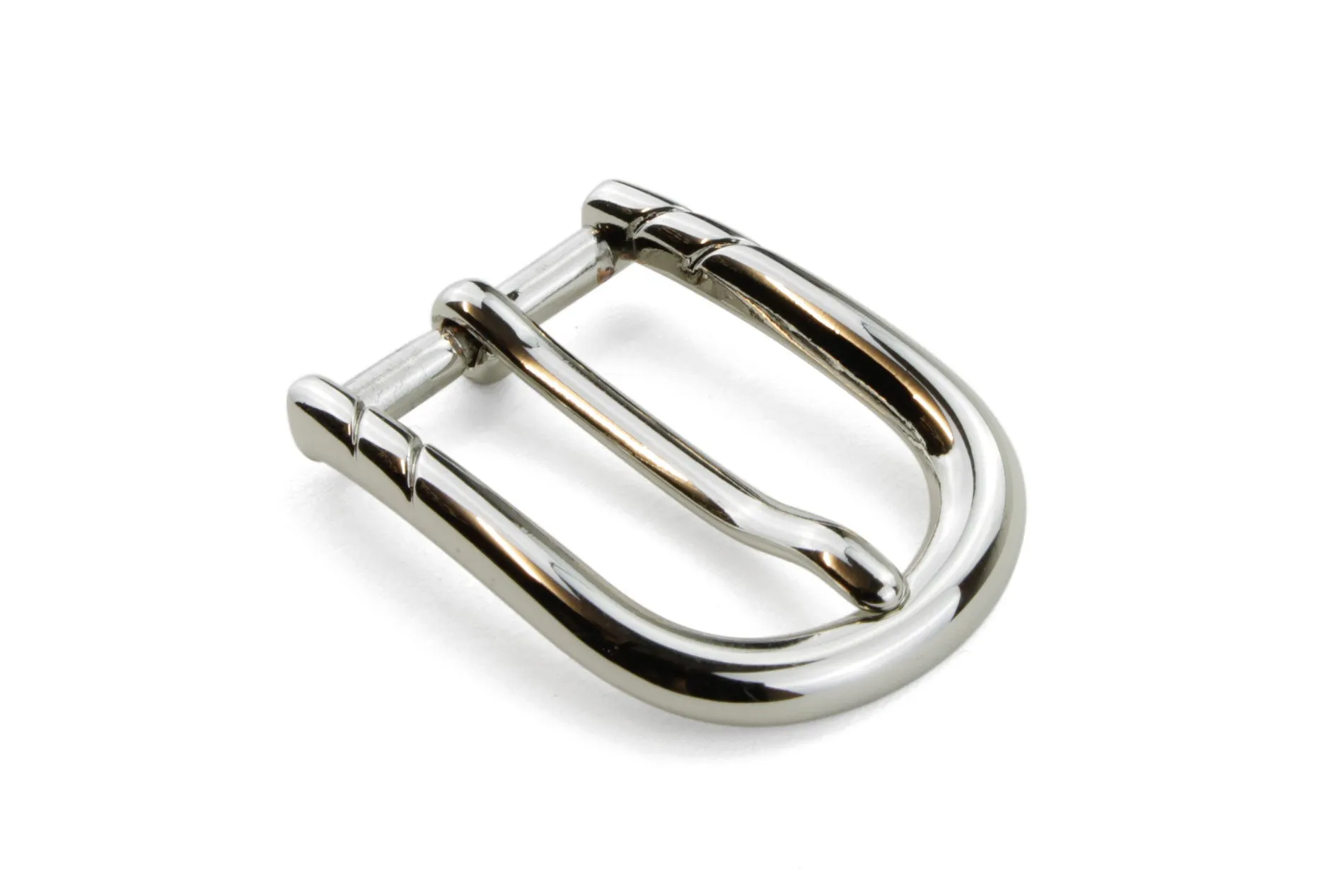 Sleek Rounded Prong Buckle 20mm