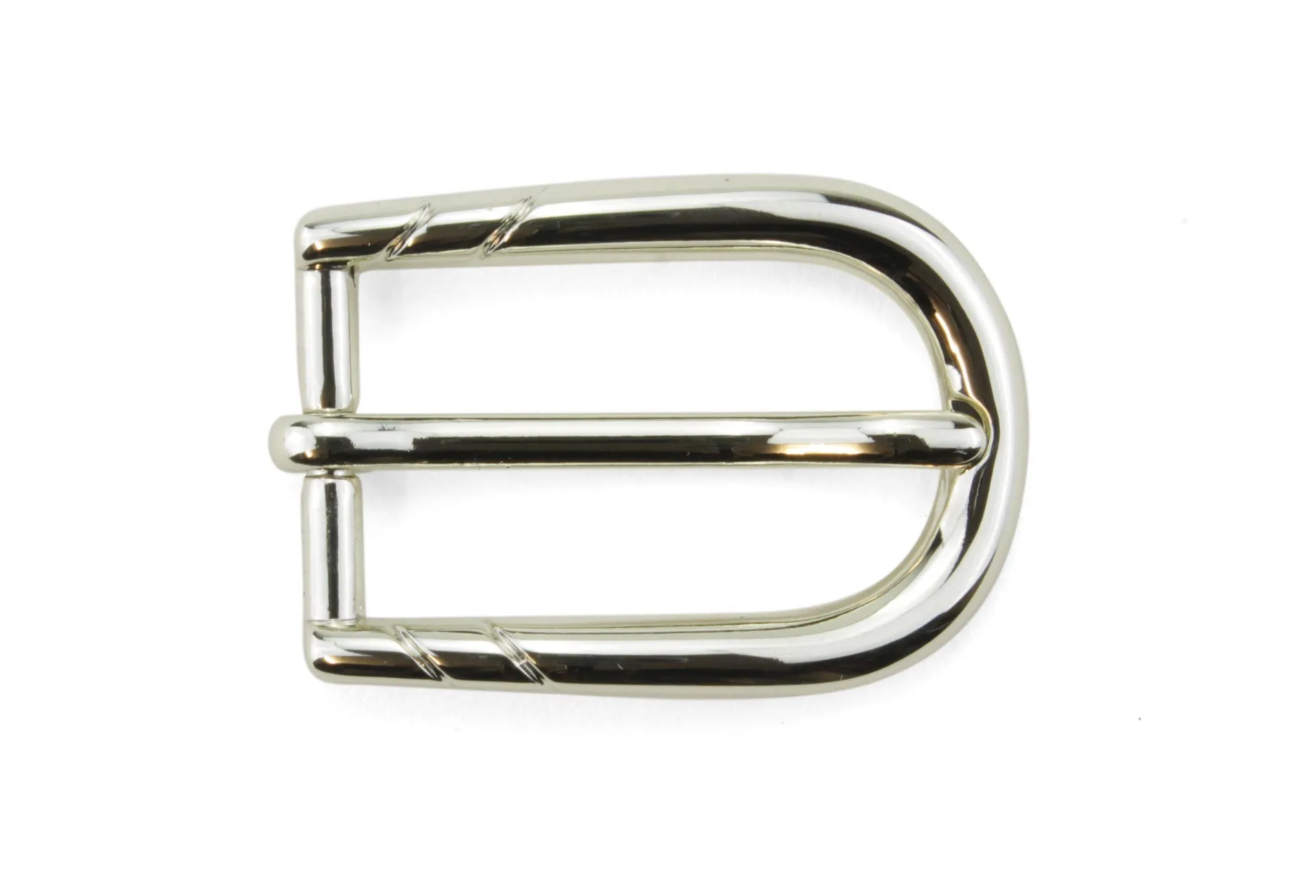 Sleek Rounded Prong Buckle 20mm