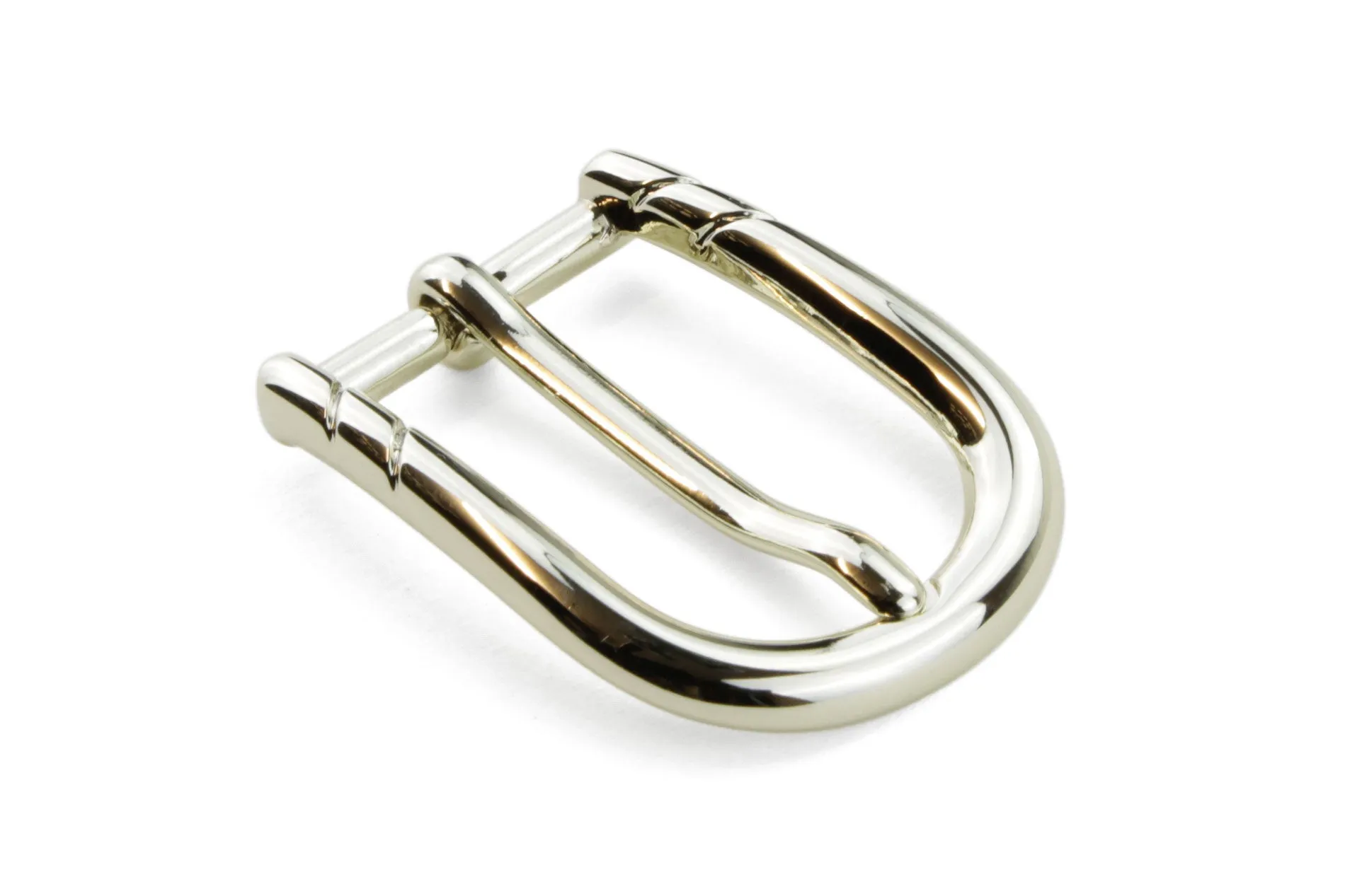 Sleek Rounded Prong Buckle 20mm