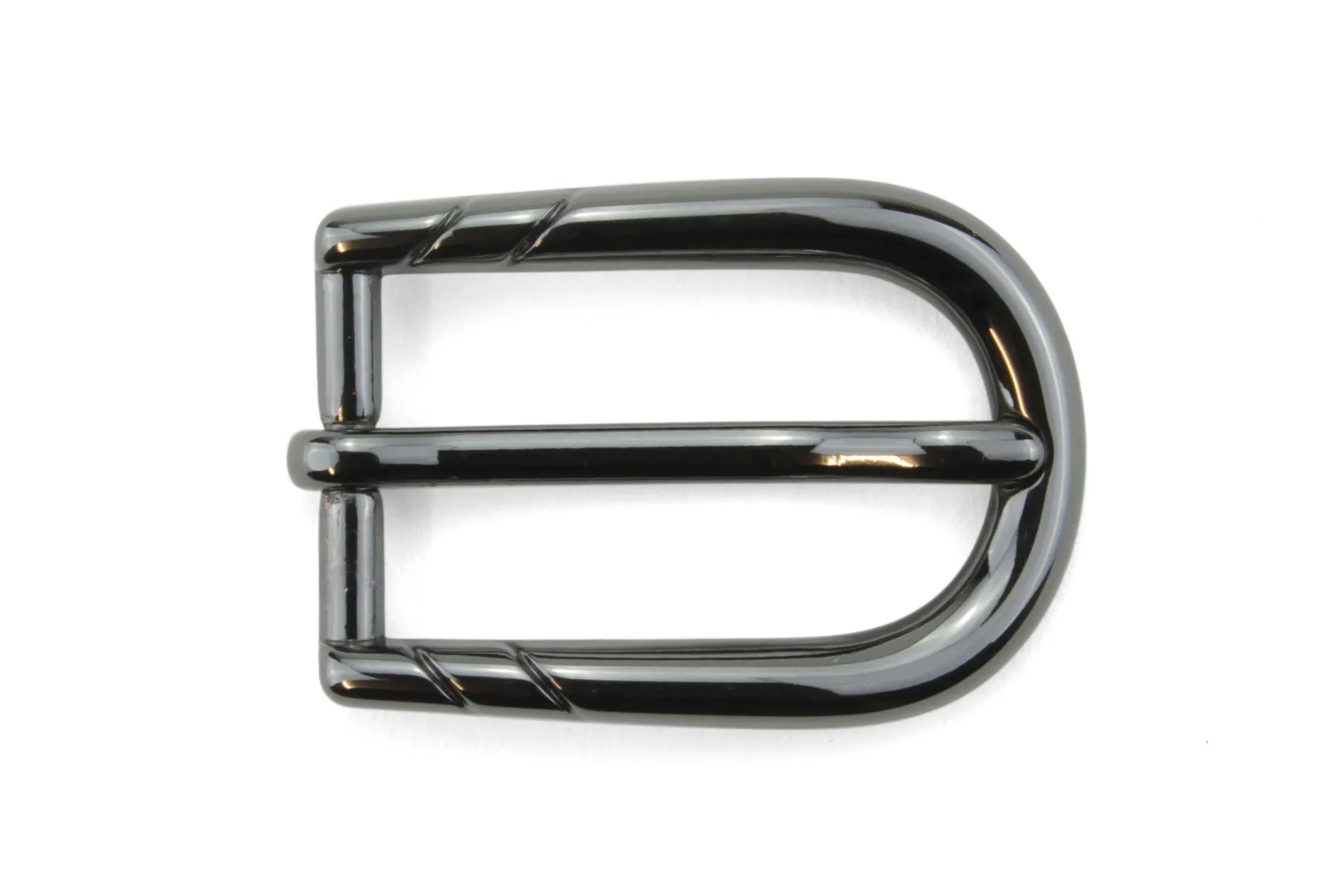 Sleek Rounded Prong Buckle 20mm