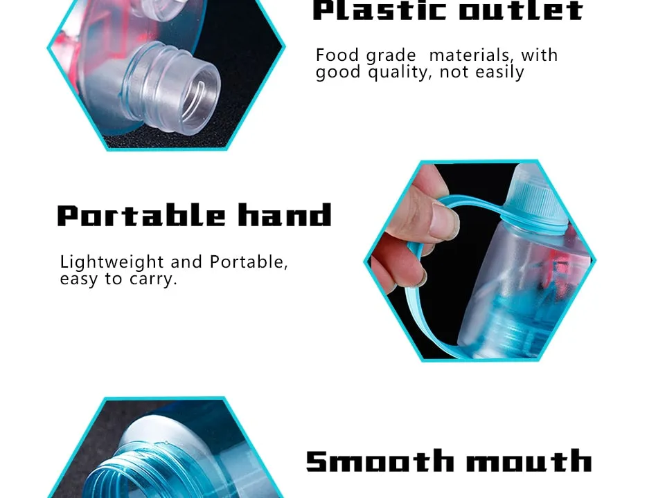 Spray Plastic Sport Water Bottle