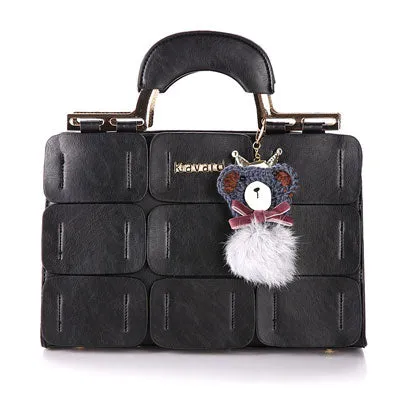 suture Boston bag inclined shoulder ladies hand bag women PU leather handbag sac 2016 woman bags handbags women famous brands