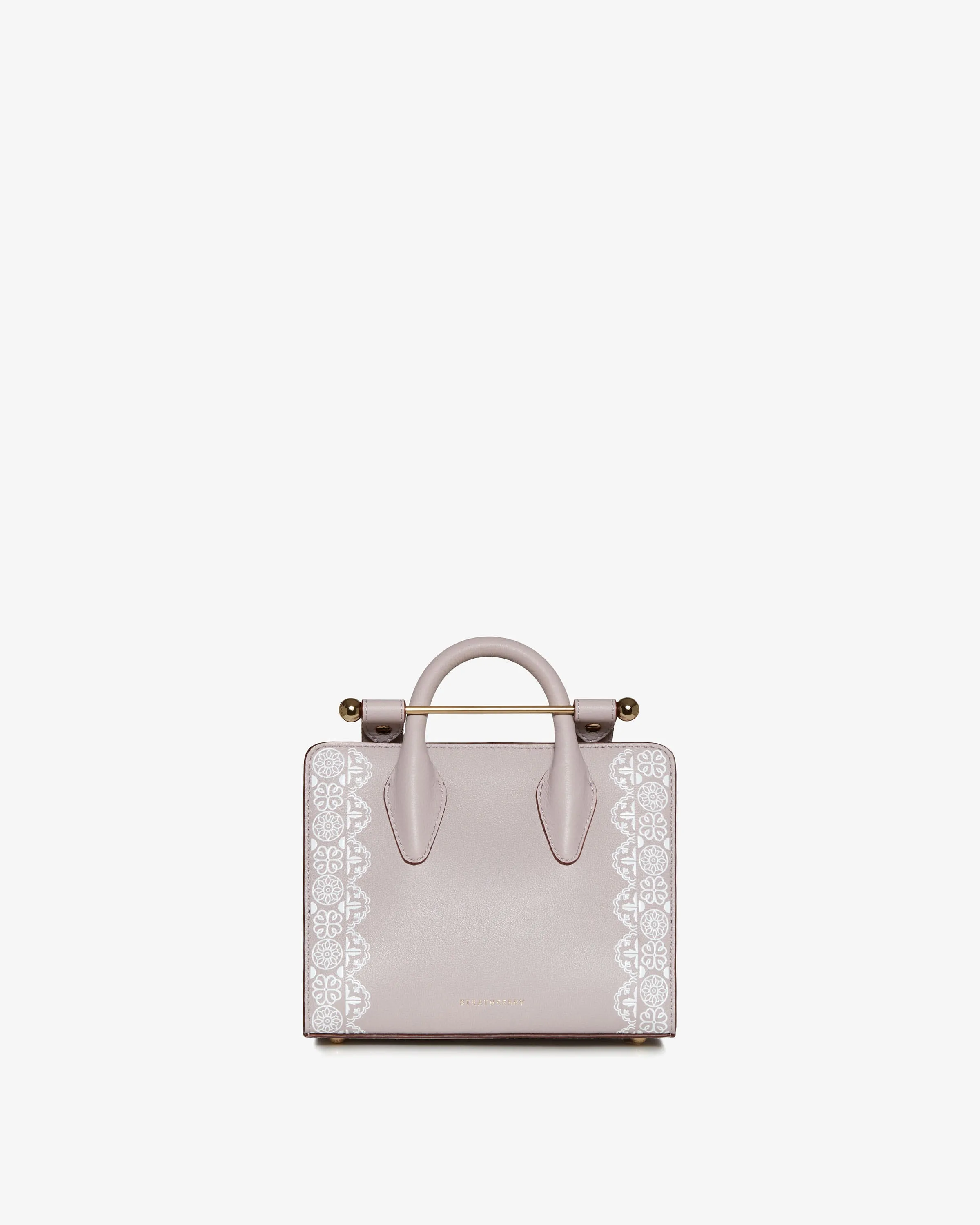 The Strathberry Nano Tote - Lace Lilac