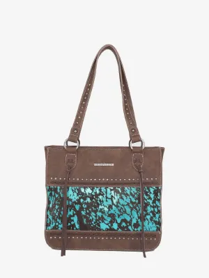 Trinity Ranch Hair On Cowhide Collection Concealed Carry Tote