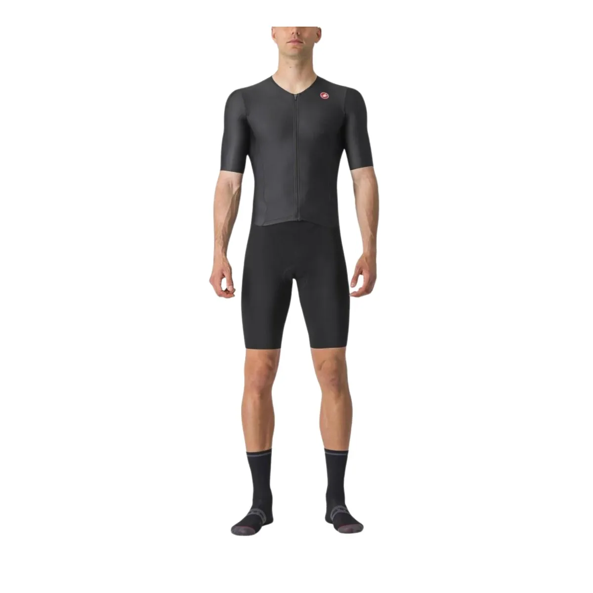 Trisuit Castelli Sanremo Ultra Speed Short Sleeve Black