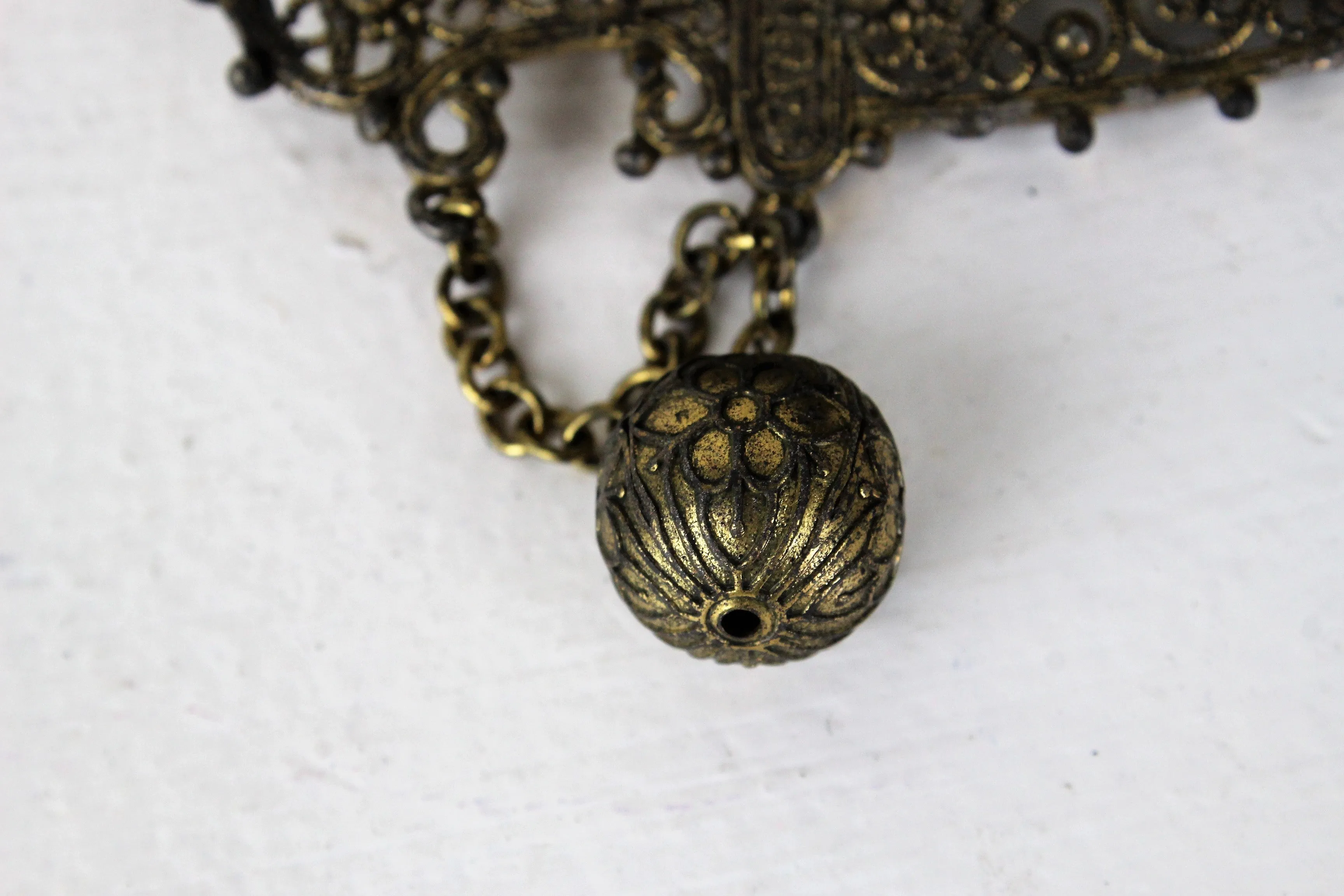 Vintage Filigree Sword Stick Pin