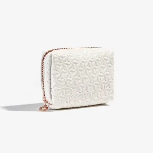 White Makeup Bag